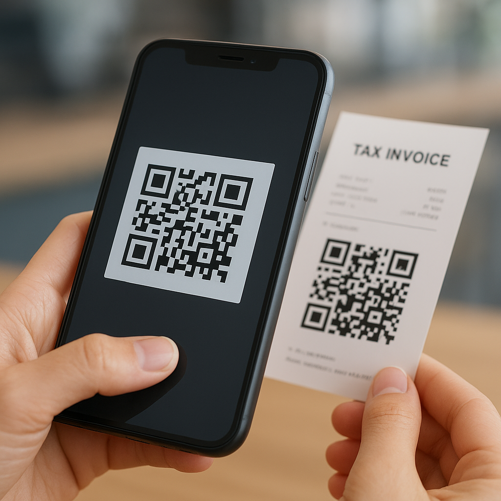 رمز QR في الفاتورة الضريبية: ماذا يحتوي وكيف تتحقق من صحته؟
