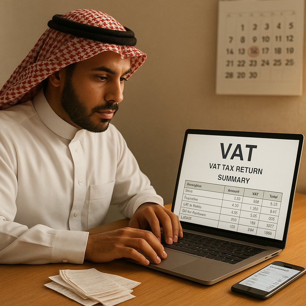 الإقرار الضريبي للقيمة المضافة: دليل تقديمه بدقة وفي الموعد